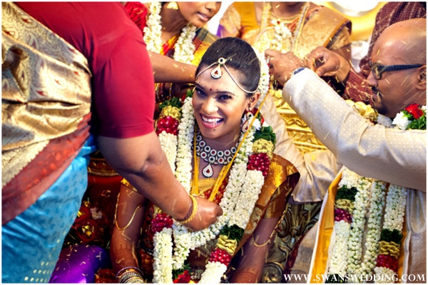 South Indian bride and indian wedding ceremony