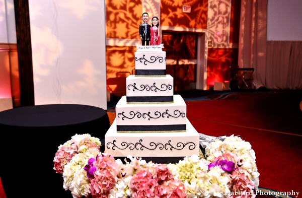 Indian wedding cake ideas for modern indian bride and groom with fresh flowers