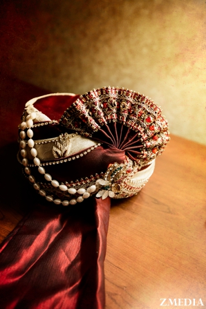 Indian groom's turban for indian wedding ceremony