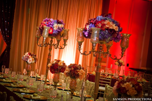 tablesetting and centerpiece floral and decor ideas for wedding reception tables.